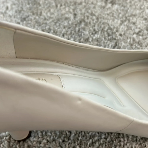 Franco Sarto Mills Heels Cream Ivory (Bone)  Size 9.5M - Picture 8 of 9